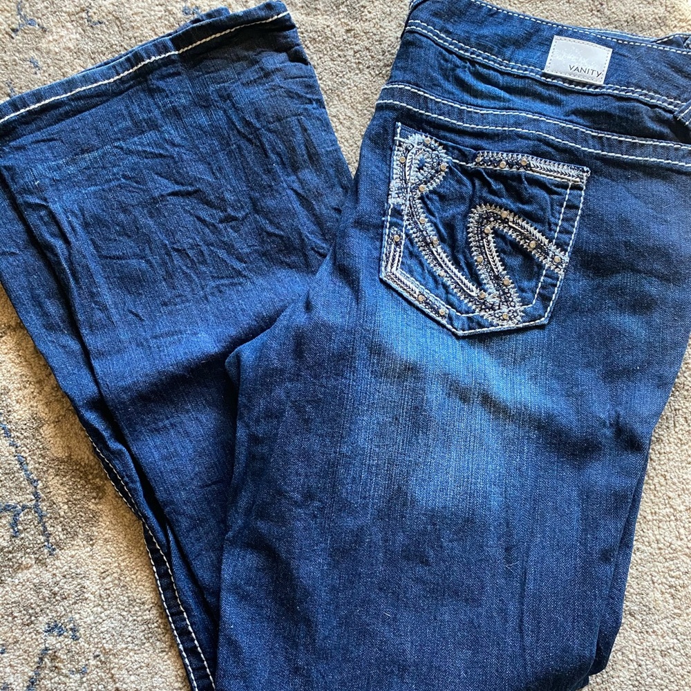 Vanity bootcut jeans